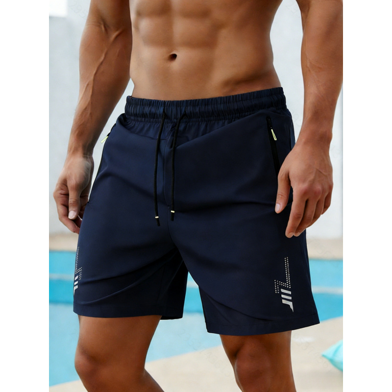 Summer Clothing Essentials Men - プラスサイズメンズカジュアルスポーツショーツ通気性と爽やかな夏のビーチパンツスポーツ衣類ジムショートエッセンシャルマンショーツ