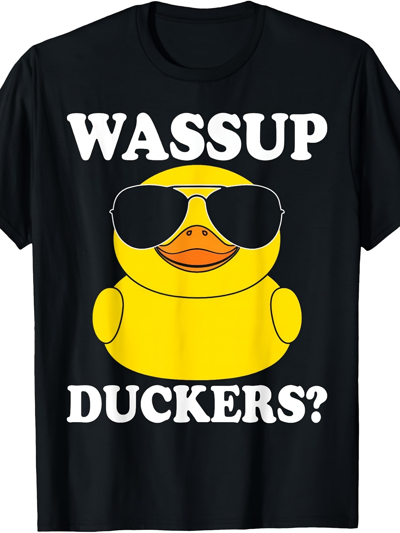 Summer Clothing Drawing - ワッサップダッカーズ 面白いラバーダック ダッキー ダッキー Tシャツ ヴィンテージスタイル