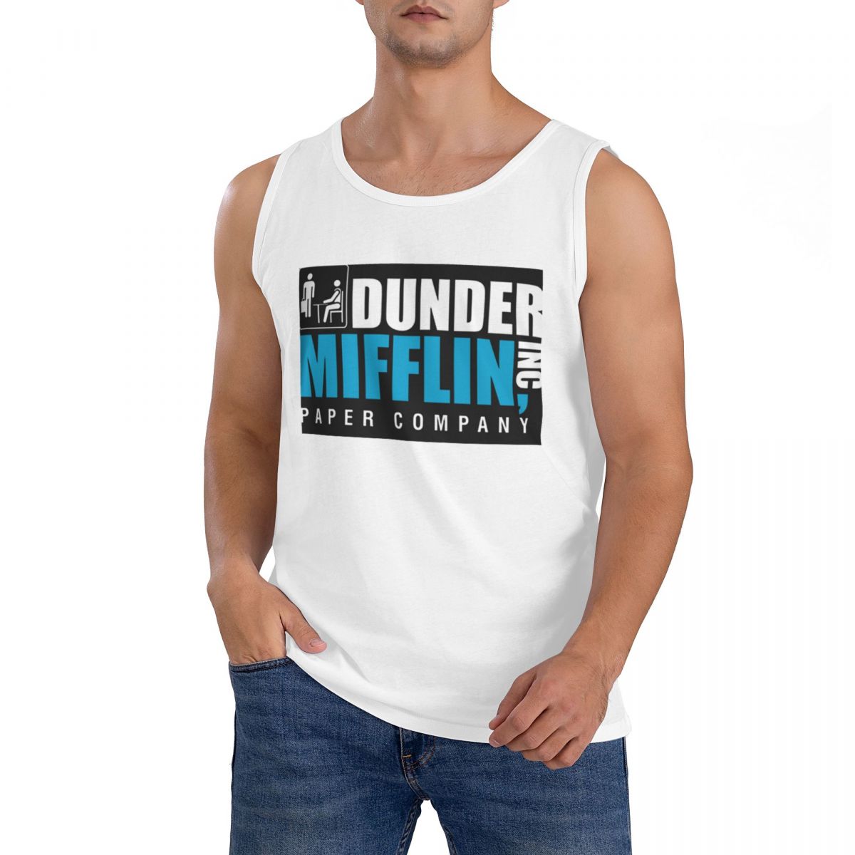 Summer Clothing Essentials Men - 綿 100% ダンダーミフリン紙会社エッセンシャルノースリーブ Tシャツ男性トレーニングスポーツ衣類トップスメンズクルーネックベスト