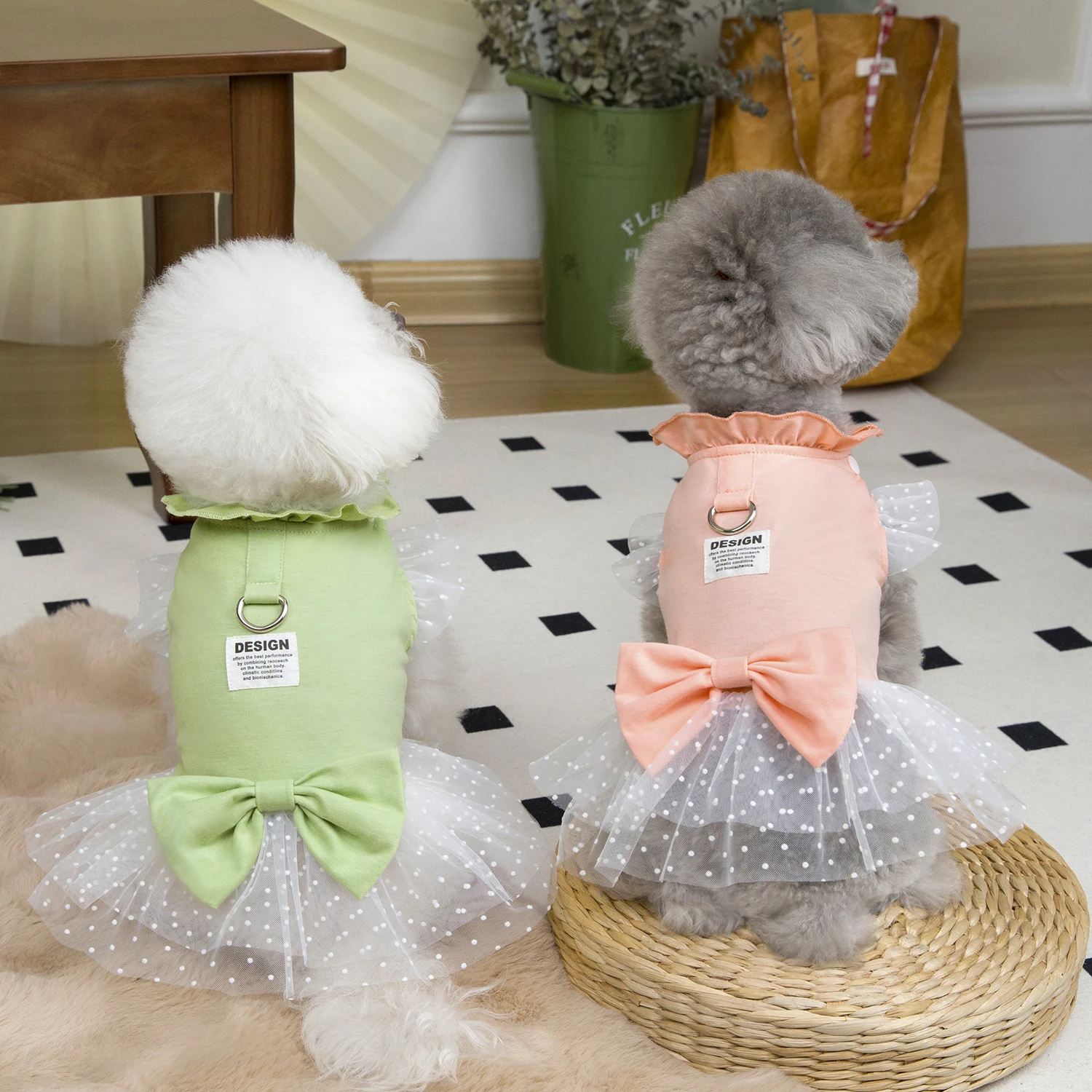 Summer Loving Clothing - かわいい犬サマードレス猫レーススカートペット服チワワ春子犬猫プリンセスアパレル素敵な子犬服ペット製品