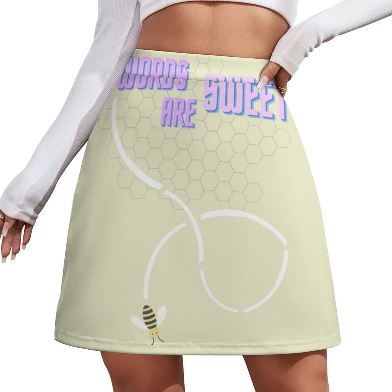 Summer Clothing Words - Words are SWEET ミニスカート 女性用ミニスカート 衣類