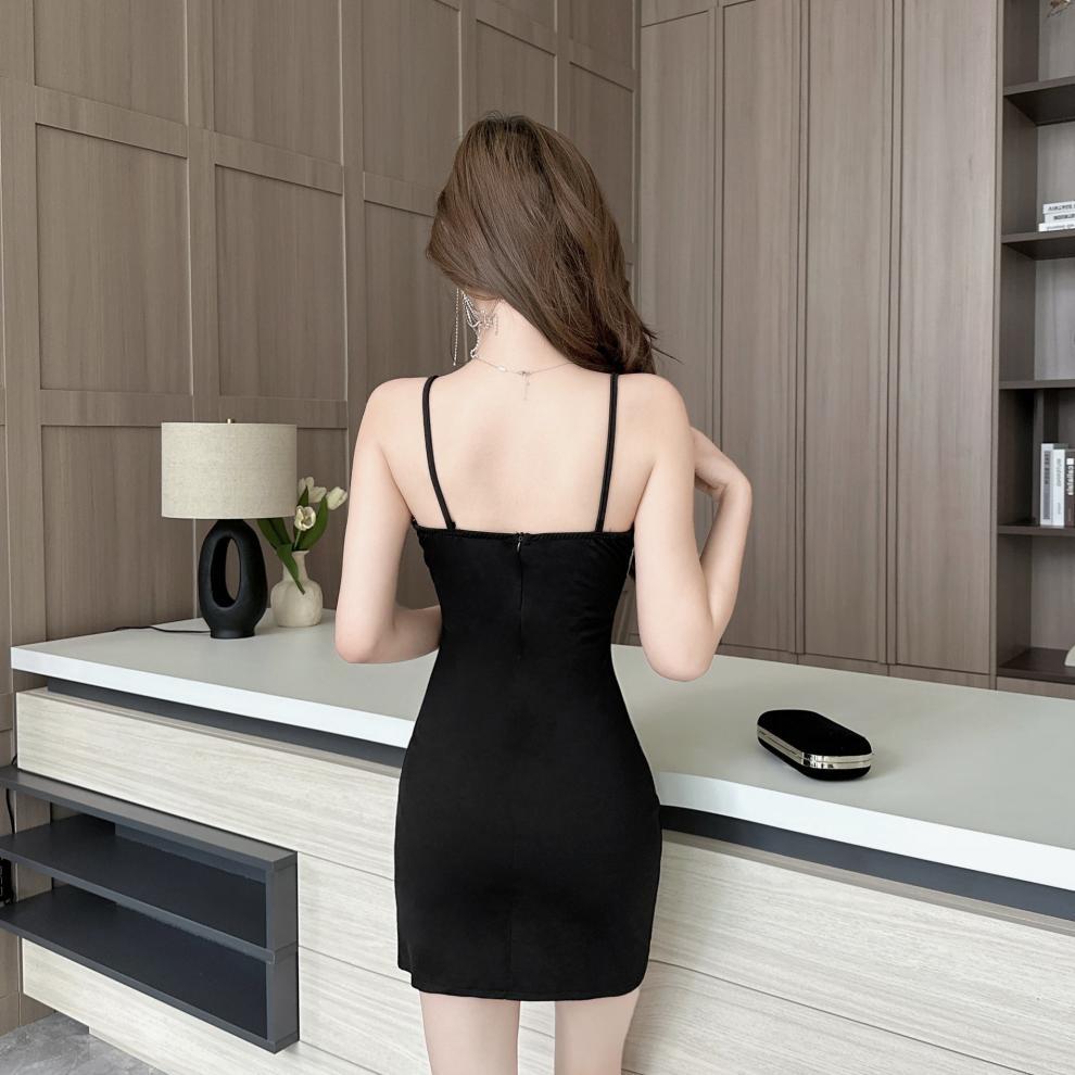 ファッション新作春夏女性ローカット V ネックスリップドレス - Summer Clothing Wraps のレビューと価格