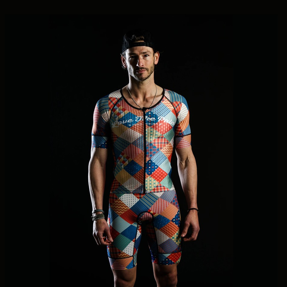 愛痛みメンズサイクリングskinsuitトライアスロンspe - Summer Loving Clothing のレビューと価格