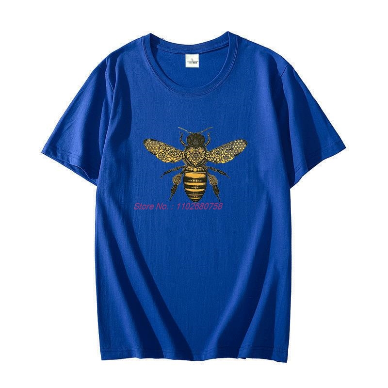 メンズ半袖Tシャツ,ユーモラスなミツバチの描画,描画,サイズ - Summer Clothing Drawing のレビューと価格
