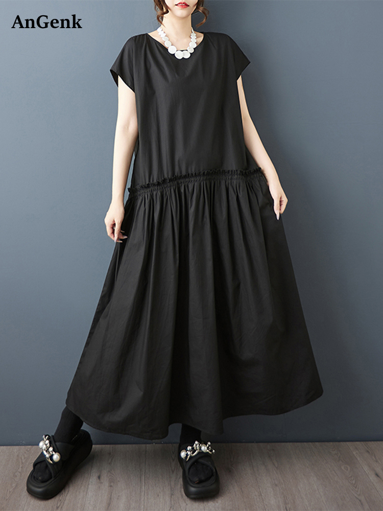 2026年夏新作 ブラック ヴィンテージ ノースリーブワンピ - Summer Clothing Drawing のレビューと価格