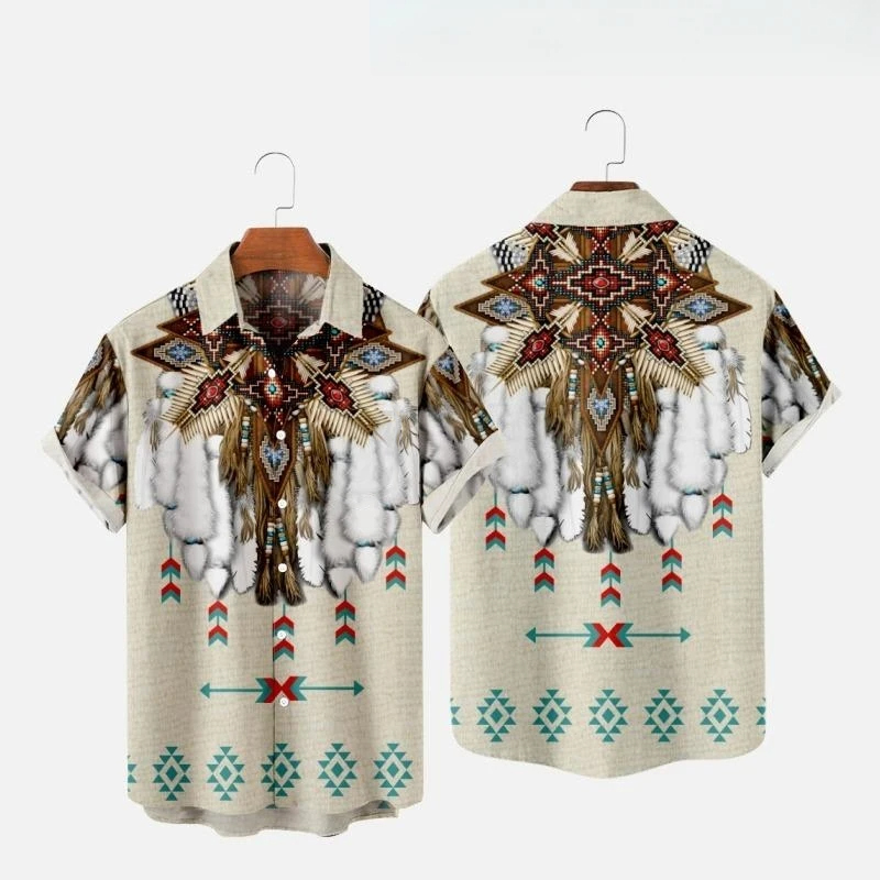 男性と女性のための半袖ビーチTシャツ,3Dプリントのユニセッ - Indian Summer Vintage Clothing のレビューと価格