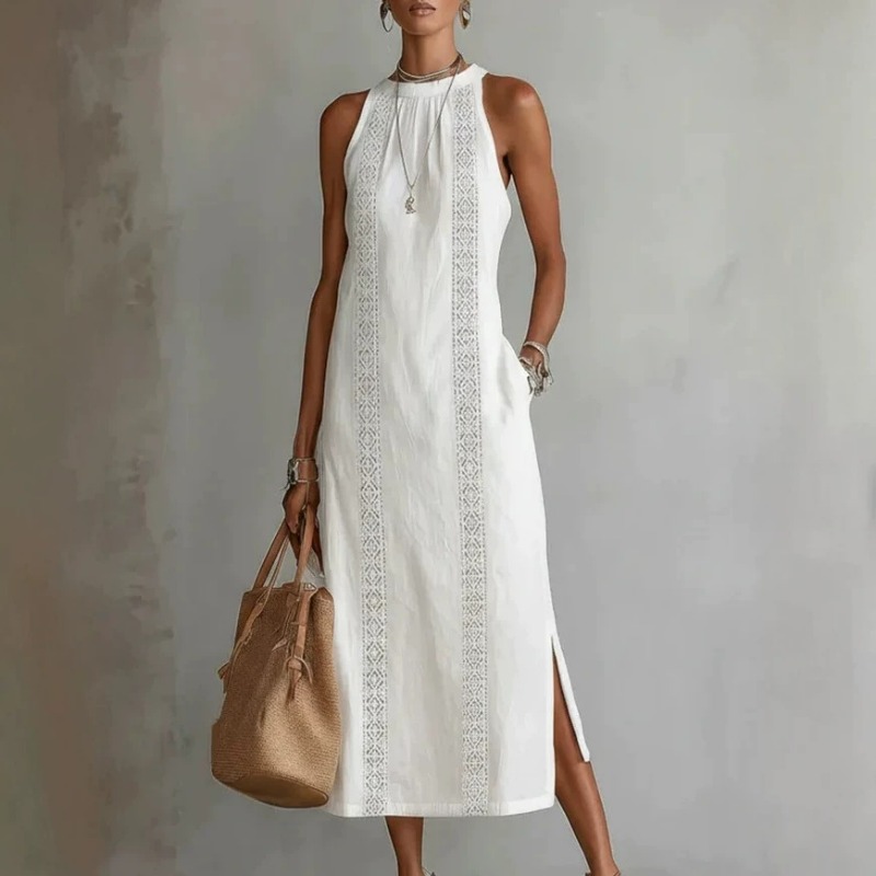 春と夏の婦人服リゾートスタイル無地レーススプライシングノース - Summer Clothing Resort のレビューと価格