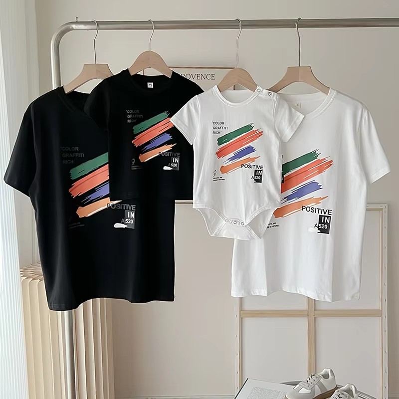 ファミリールックTシャツ2026夏 男の子 女の子と母父子供 - Summer Clothing Drawing のレビューと価格