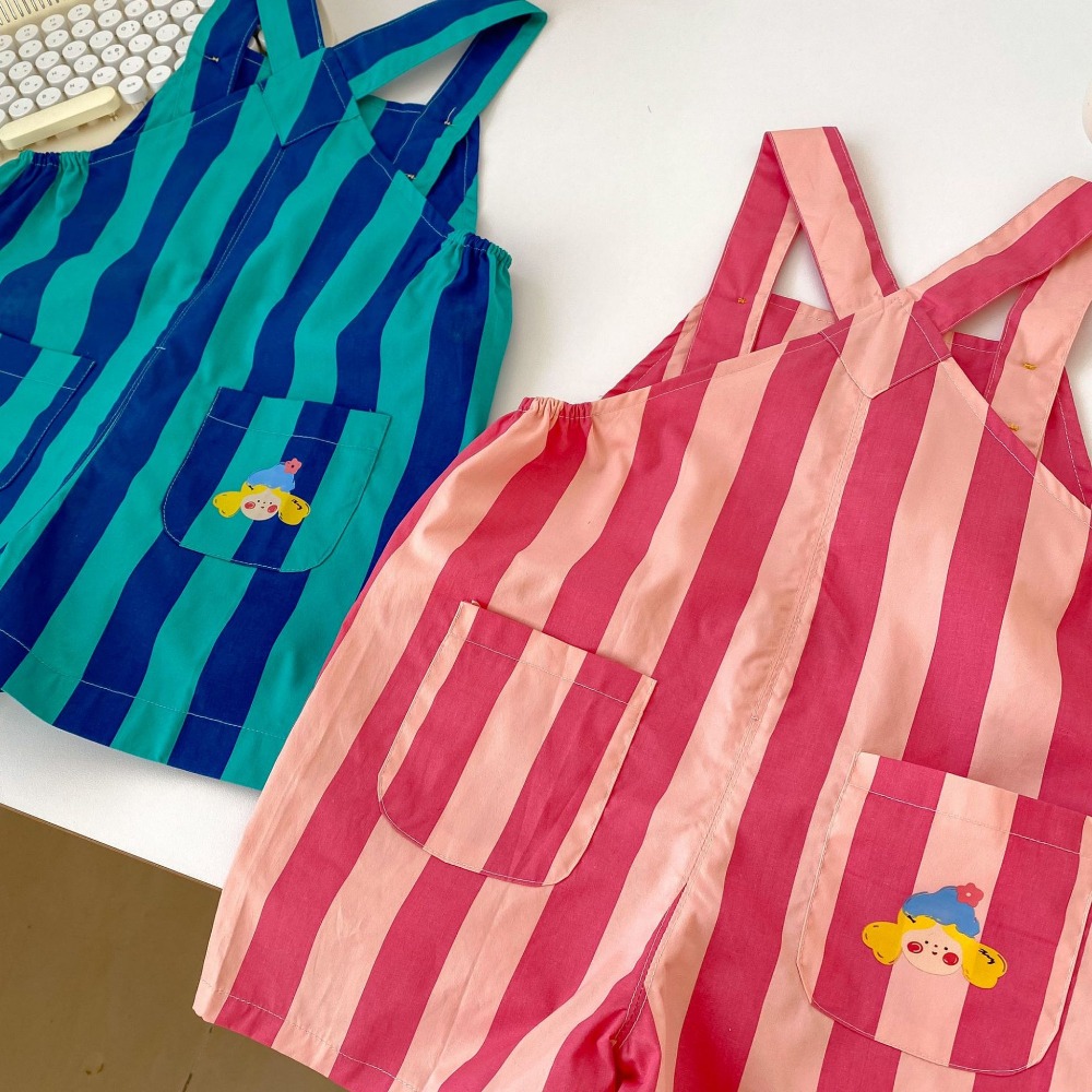 女の赤ちゃん男の子ジャンプスーツ幼児キッズポケット漫画ショー - Summer Clothing Baby Boy のレビューと価格