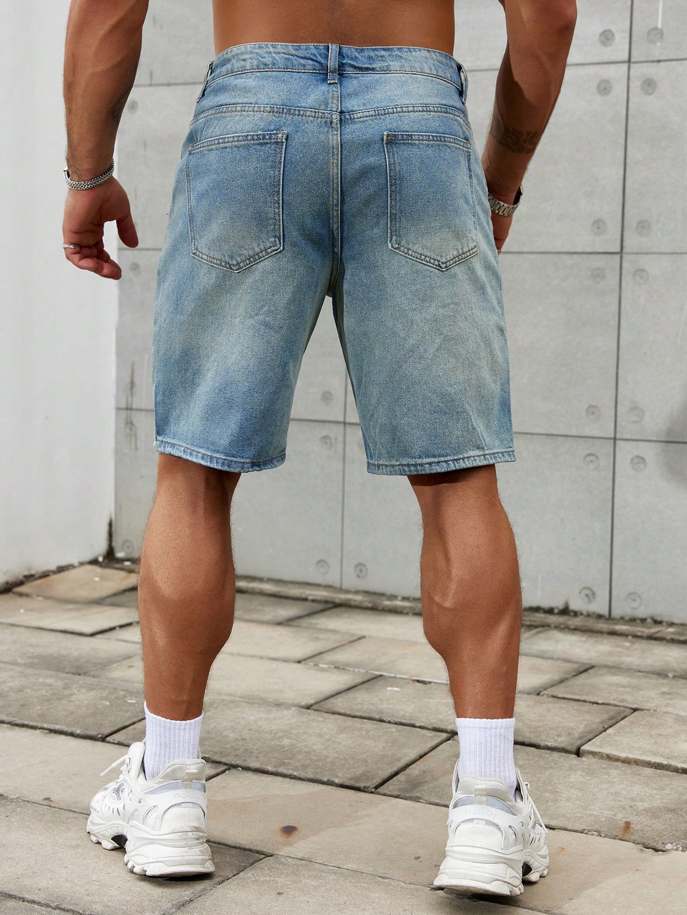 メンズショートジーンズ,メンズストリートウェア,通気性デニム - Summer Clothing Brands のレビューと価格