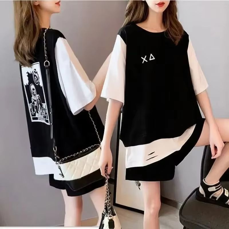 レディースカジュアルプラスサイズ2ピーススポーツスーツ夏新作 - Summer Clothing Wear のレビューと価格