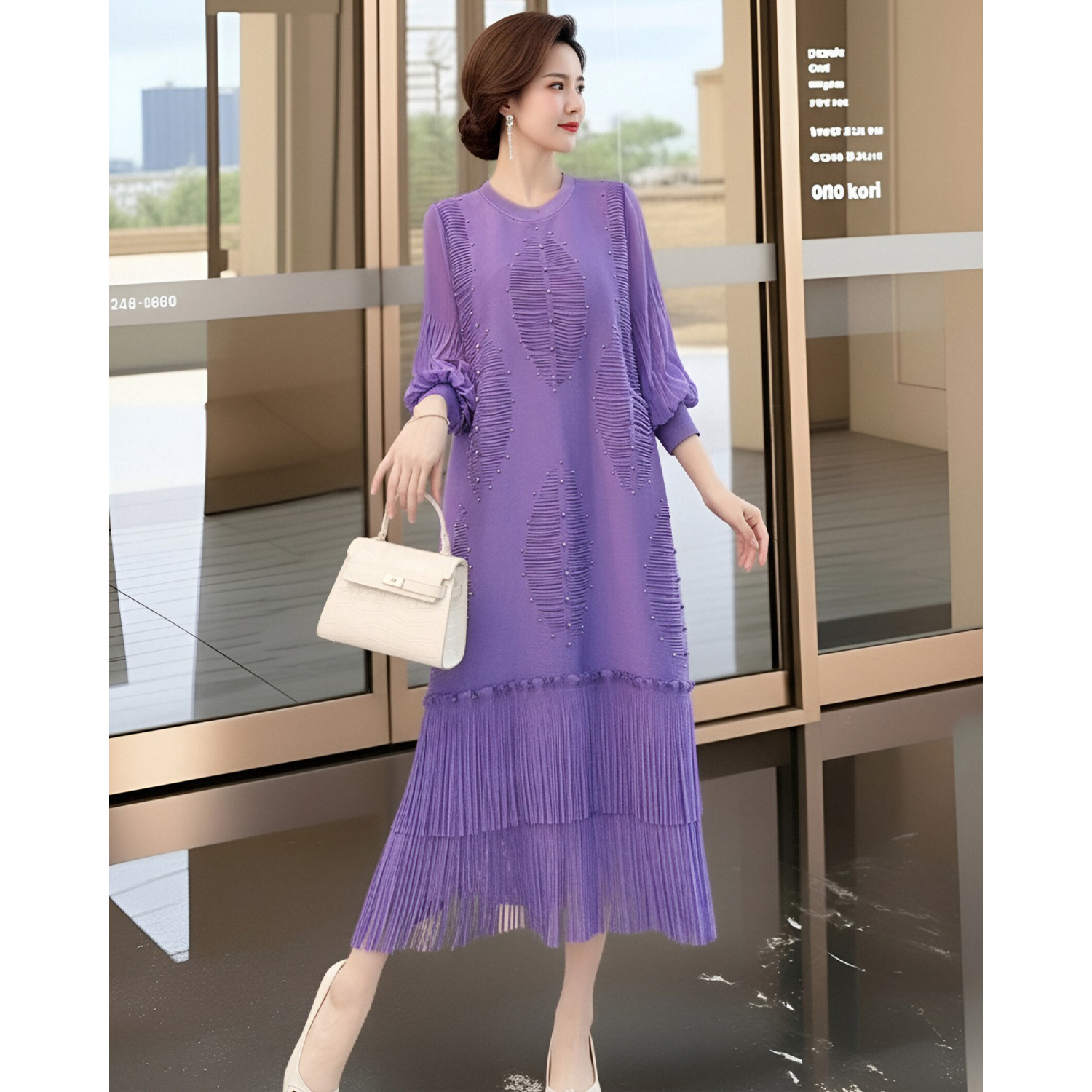 ミヤケ風 海辺のリゾート風 タッセルスカート 高級プリーツパ - Summer Clothing Resort のレビューと価格