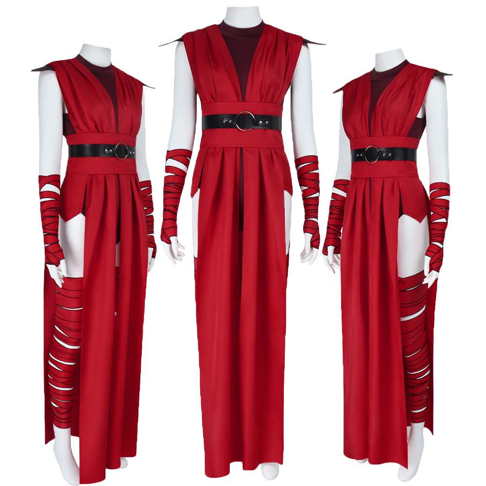 ナイトシスターズ メリン コスプレ衣装 女性 レッドスーツ  - Romper Playsuit Women のレビューと価格