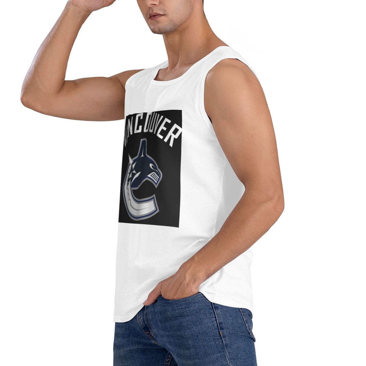 綿 100% バンクーバーホッケーカナックスエッセンシャルア - Summer Clothing Essentials Men のレビューと価格