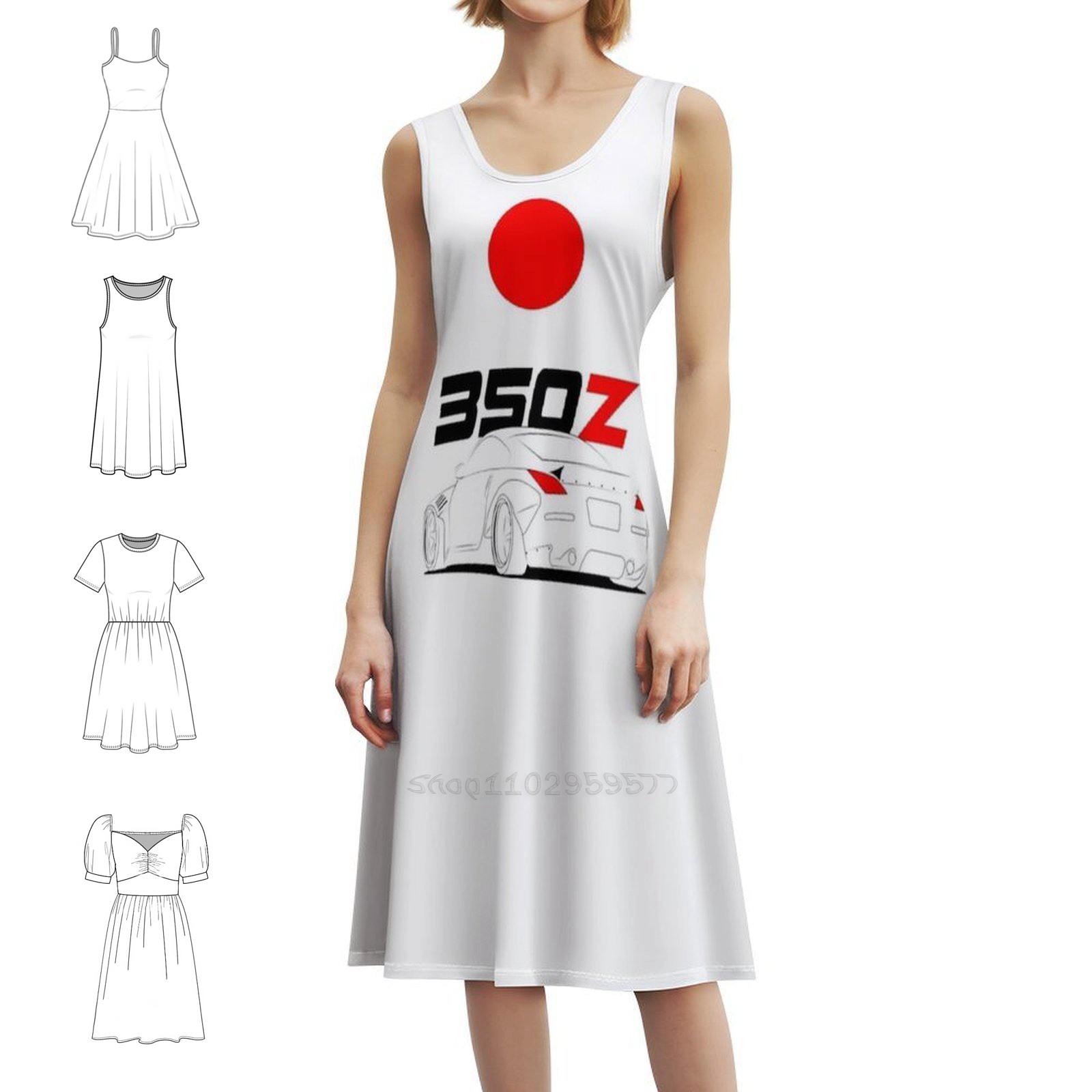 350Z 韓国スタイルのドレス女性のためのエレガントなカジュ - Summer Clothing Wear のレビューと価格