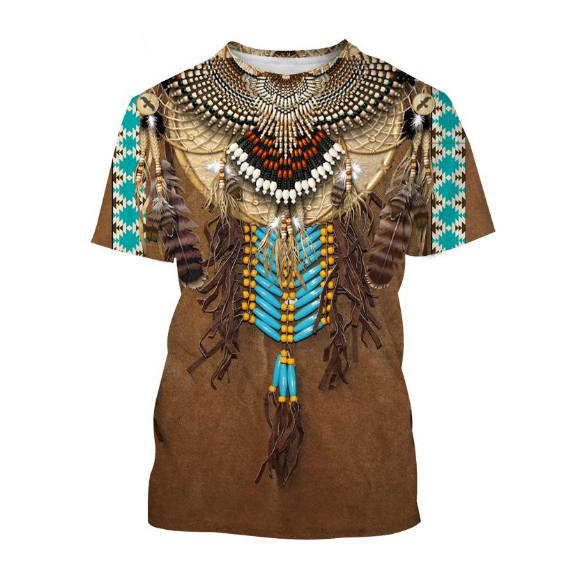 インドの民族スタイル 3D プリント Tシャツ夏男性女性ファ - Indian Summer Vintage Clothing のレビューと価格