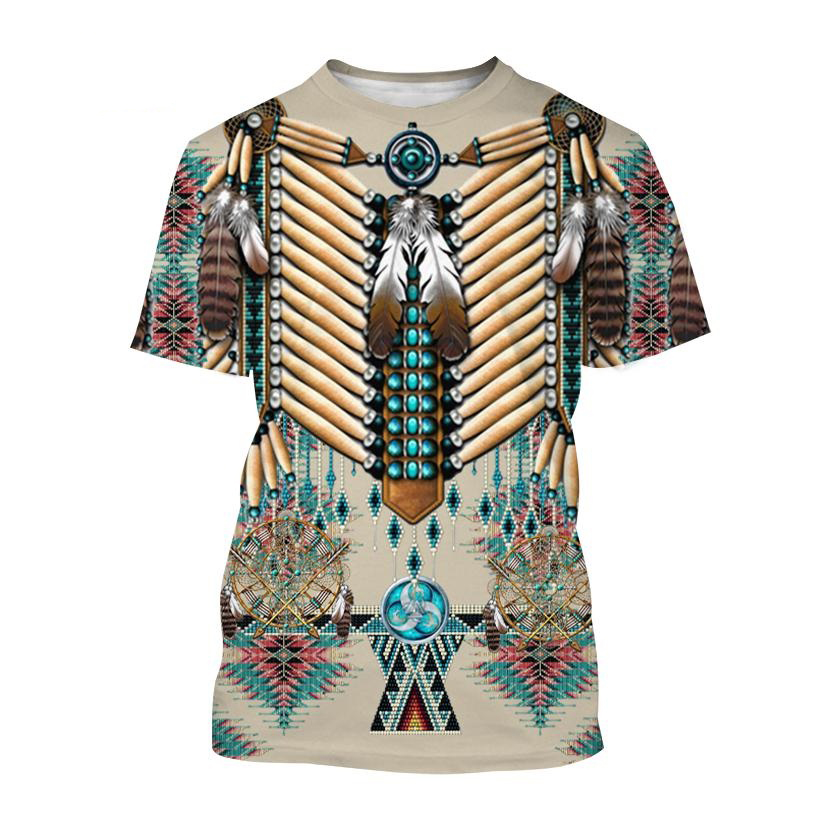 インドの民族スタイル 3D プリント Tシャツ夏男性女性ファ - Indian Summer Vintage Clothing のレビューと価格