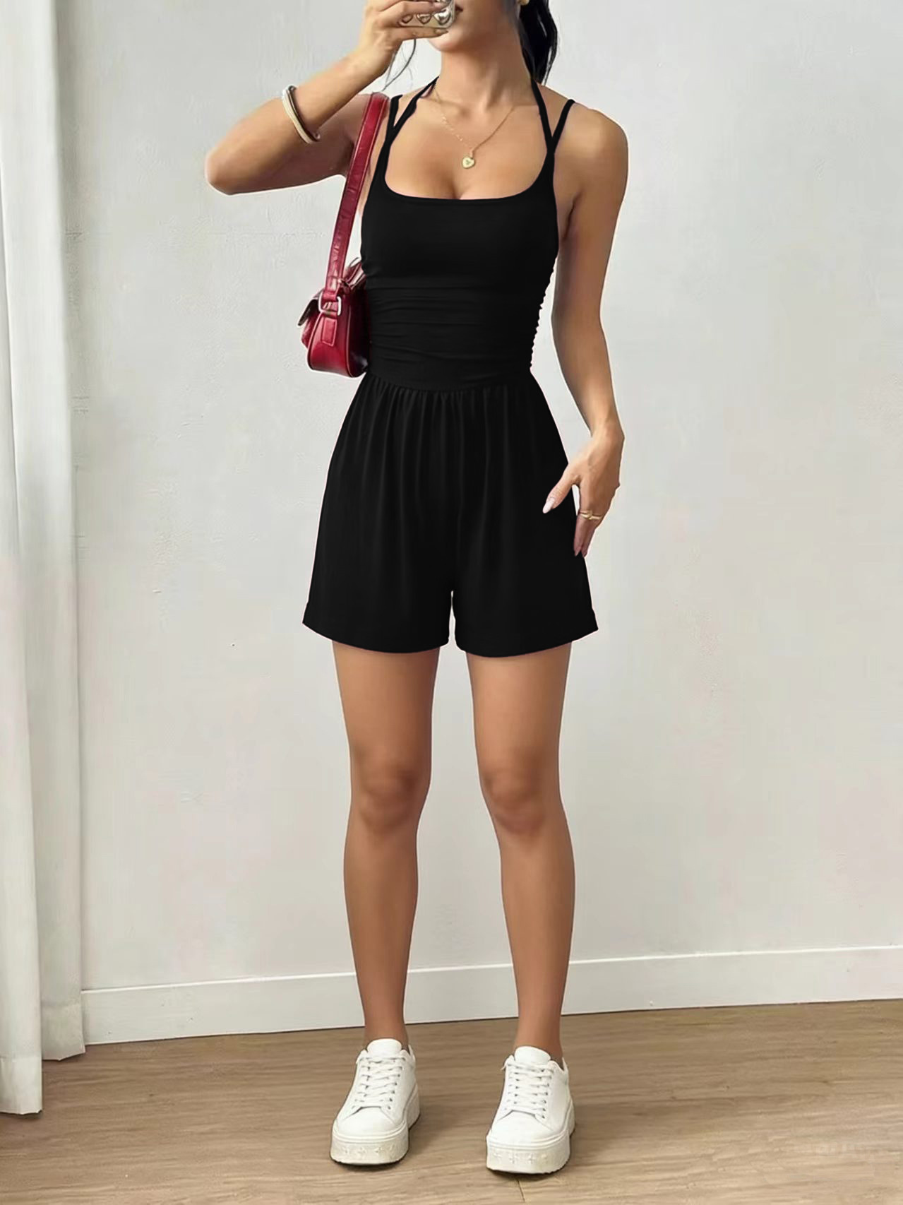 欧米風クロスボーダーレディースウェア、無地ノースリーブキャミ - Summer Clothing For 60 Year Old Woman のレビューと価格